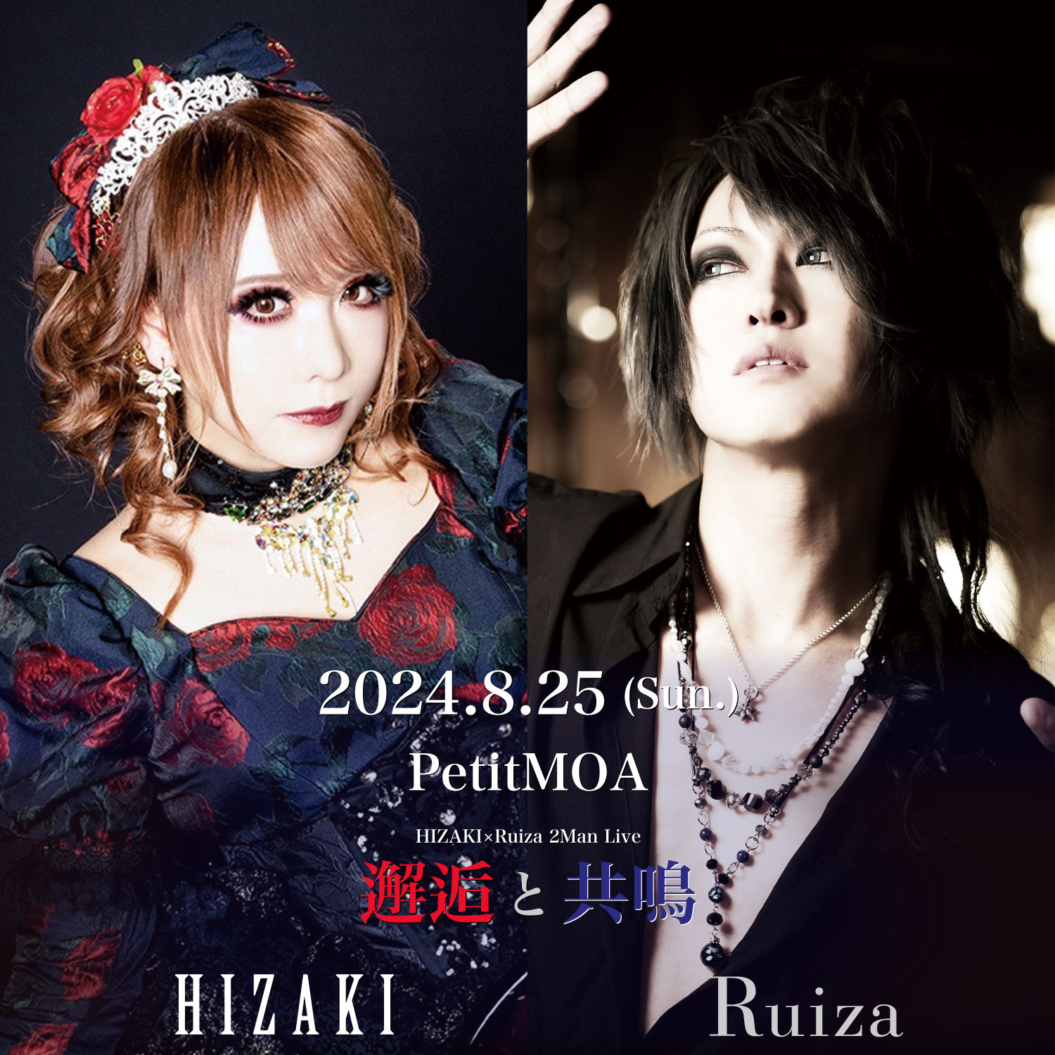 2024.8.25 HIZAKI×Ruiza 2マンライブ決定!!! - Ruiza Official Site